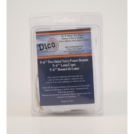 Dico BONNET TERRY FOAM 5"" 584-45600